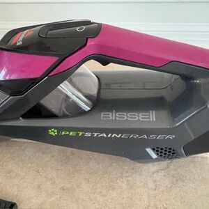 Bissell Pet Stain Eraser in Magenta and Dark Gray